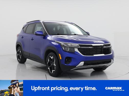 Blue 2025 Kia Seltos S