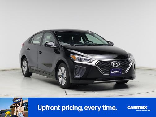 Black 2021 Hyundai IONIQ Hybrid Blue