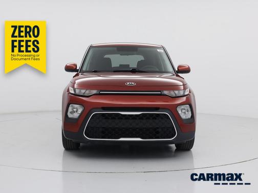 Orange 2021 Kia Soul LX