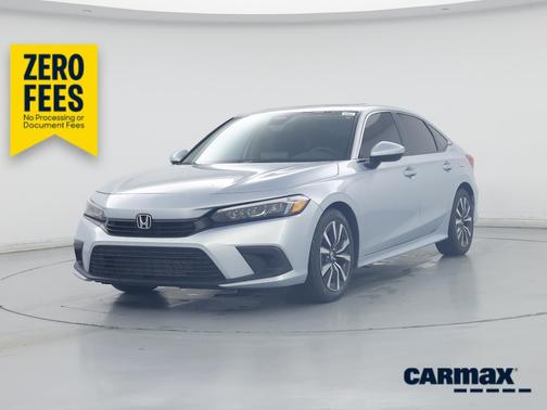 Blue 2022 Honda Civic EX