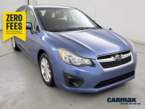 Blue 2014 Subaru Impreza 2.0I Premium