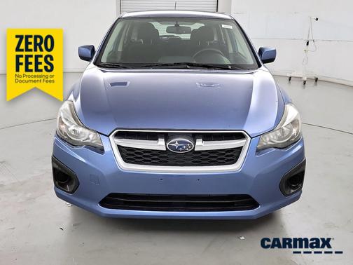 Blue 2014 Subaru Impreza 2.0I Premium