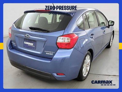 Blue 2014 Subaru Impreza 2.0I Premium