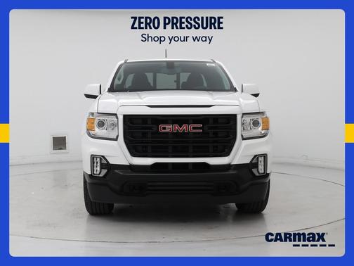 White 2022 GMC Canyon Elevation
