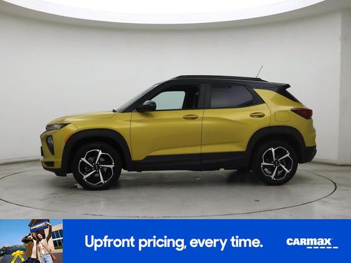 Yellow 2023 Chevrolet Trailblazer RS