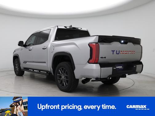 Silver 2023 Toyota Tundra Platinum