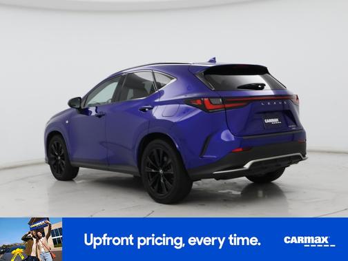Blue 2022 Lexus NX 350 F-SPORT Handling