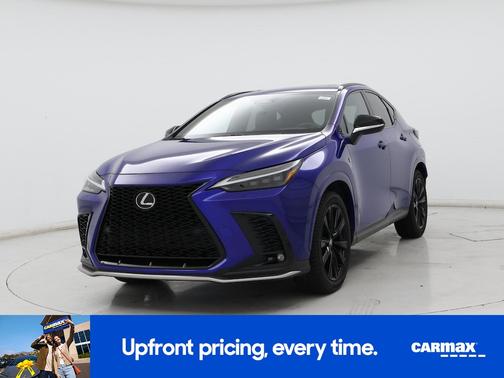 Blue 2022 Lexus NX 350 F-SPORT Handling