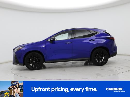 Blue 2022 Lexus NX 350 F-SPORT Handling