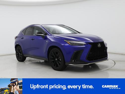 Blue 2022 Lexus NX 350 F-SPORT Handling