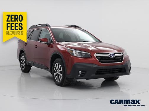 Red 2020 Subaru Outback 2.5I Premium