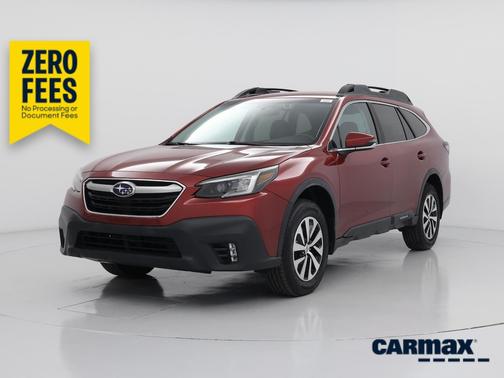 Red 2020 Subaru Outback 2.5I Premium