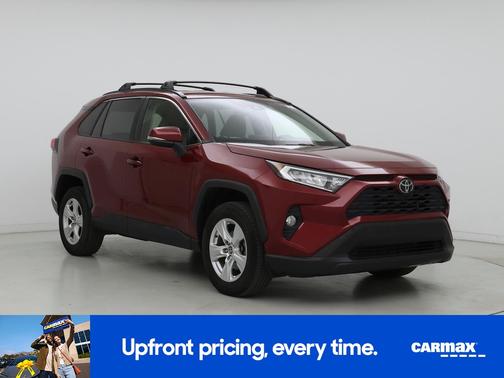 Red 2021 Toyota RAV4 XLE