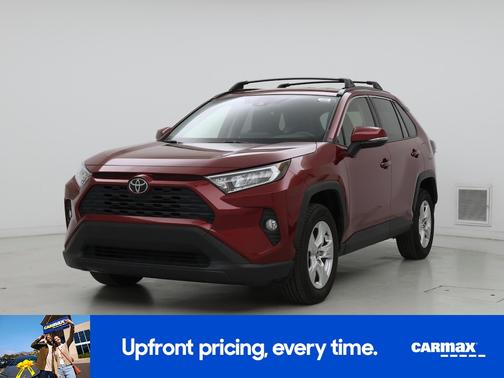Red 2021 Toyota RAV4 XLE