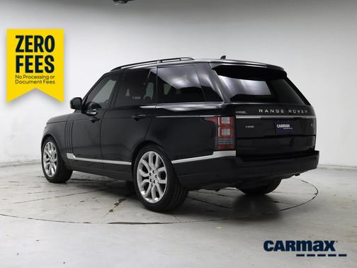 Black 2016 Land Rover Range Rover HSE
