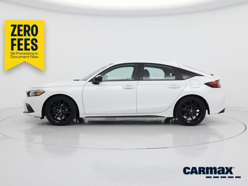 White 2022 Honda Civic Sport