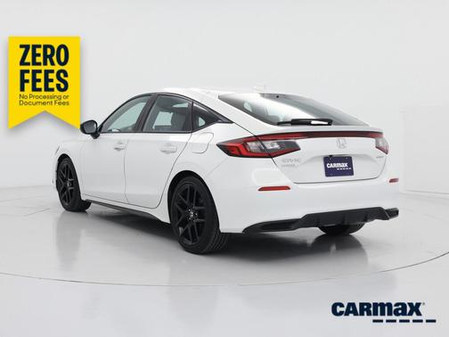White 2022 Honda Civic Sport