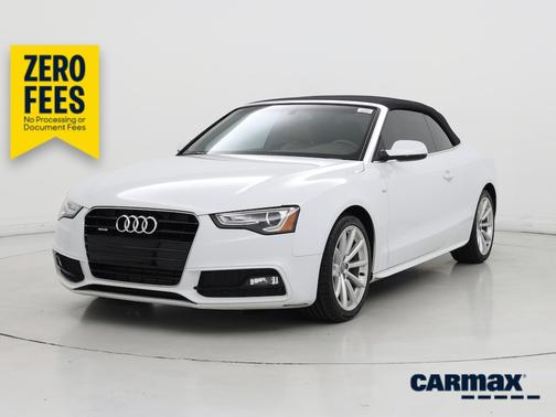 White 2015 Audi A5 Premium Plus