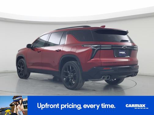 Red 2024 Chevrolet Traverse RS