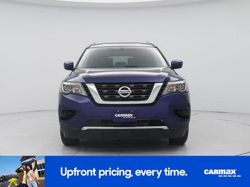 Blue 2017 Nissan Pathfinder SV