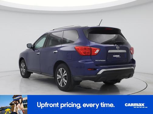 Blue 2017 Nissan Pathfinder SV