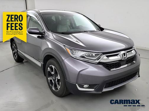 Gray 2017 Honda CR-V Touring