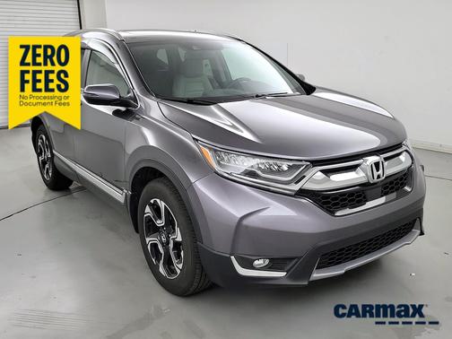 Gray 2017 Honda CR-V Touring