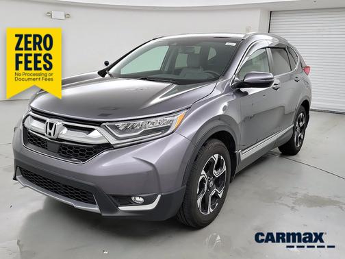 Gray 2017 Honda CR-V Touring