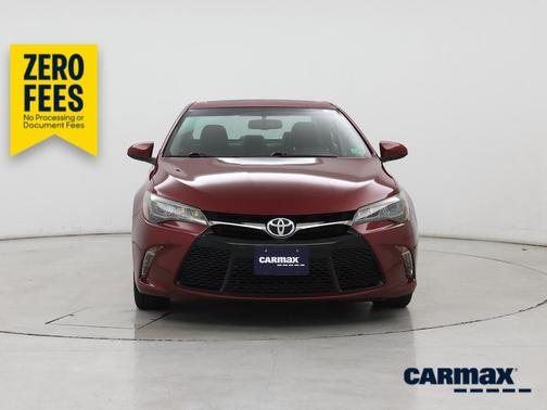 Red 2017 Toyota Camry XSE