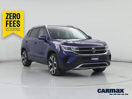 Blue 2023 Volkswagen Taos SEL