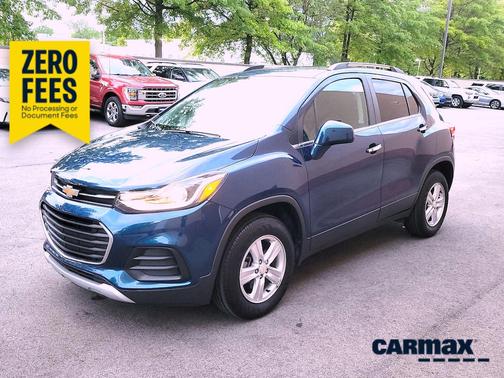Blue 2020 Chevrolet Trax LT