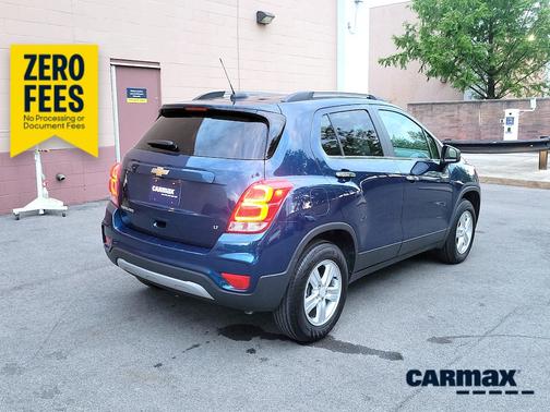 Blue 2020 Chevrolet Trax LT
