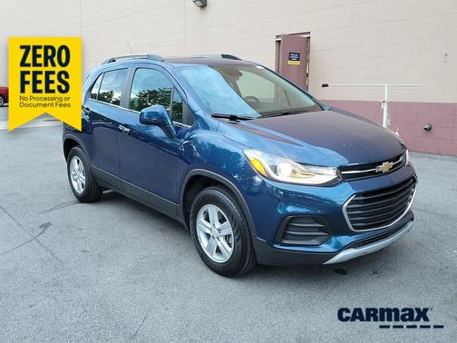 Blue 2020 Chevrolet Trax LT