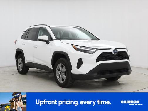 White 2024 Toyota RAV4 Hybrid XLE