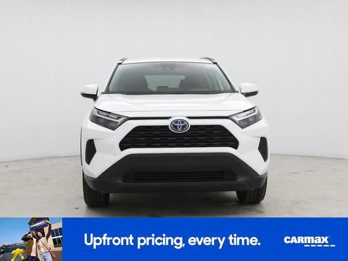 White 2024 Toyota RAV4 Hybrid XLE