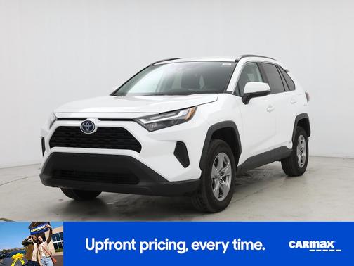 White 2024 Toyota RAV4 Hybrid XLE