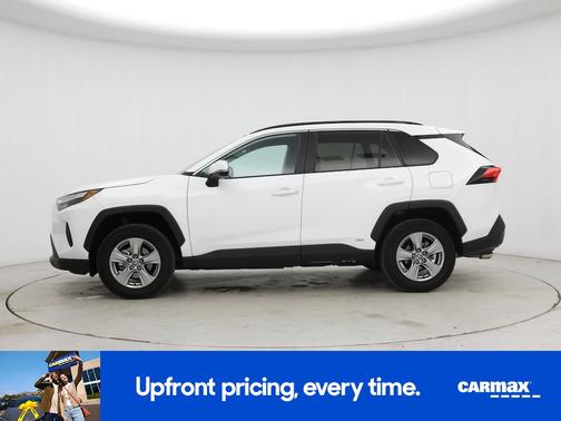 White 2024 Toyota RAV4 Hybrid XLE