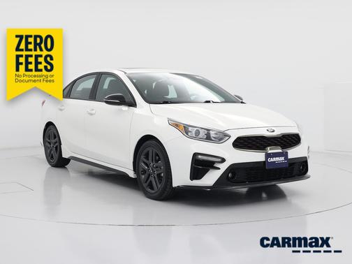 White 2020 Kia Forte GT-Line