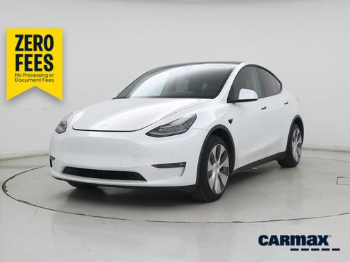 White 2021 Tesla Model Y Long Range