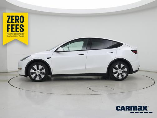 White 2021 Tesla Model Y Long Range