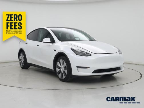 White 2021 Tesla Model Y Long Range
