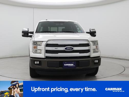White 2015 Ford F-150 Lariat