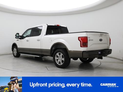 White 2015 Ford F-150 Lariat