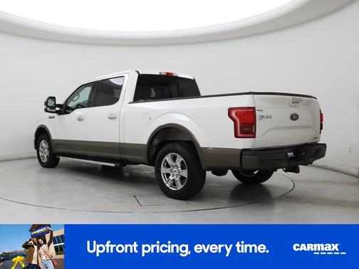 White 2015 Ford F-150 Lariat