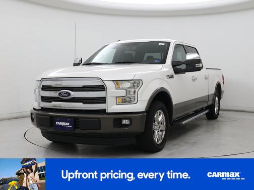 White 2015 Ford F-150 Lariat