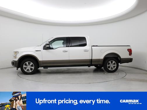 White 2015 Ford F-150 Lariat