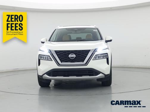 White 2023 Nissan Rogue Platinum