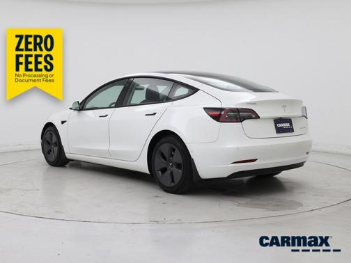 White 2021 Tesla Model 3 Long Range