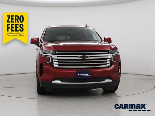 Red 2022 Chevrolet Suburban High Country