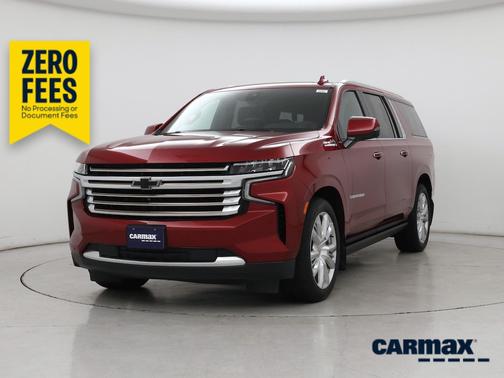 Red 2022 Chevrolet Suburban High Country